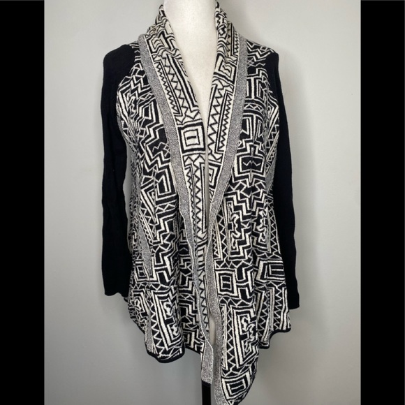 Anthropologie Field Flower Aztec Bohemian Cardigan - Picture 3 of 8